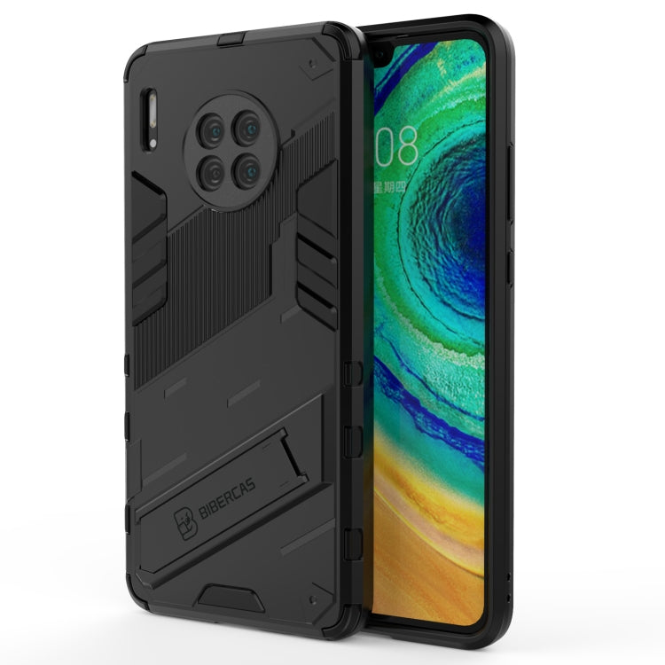 For Huawei Mate 30 Punk Armor 2 in 1 PC + TPU Shockproof Case with Invisible Holder