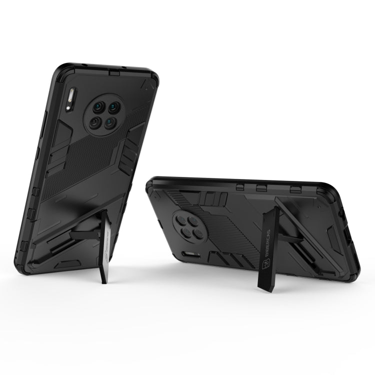 For Huawei Mate 30 Punk Armor 2 in 1 PC + TPU Shockproof Case with Invisible Holder