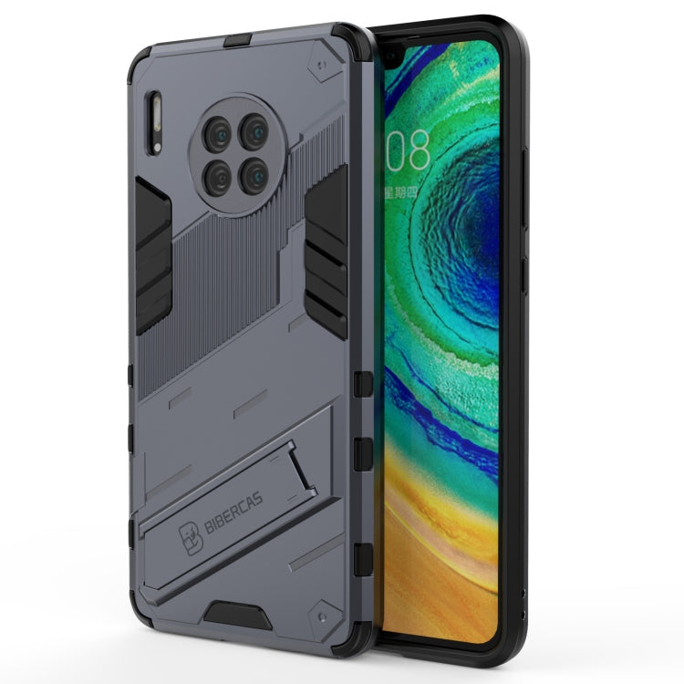 For Huawei Mate 30 Punk Armor 2 in 1 PC + TPU Shockproof Case with Invisible Holder