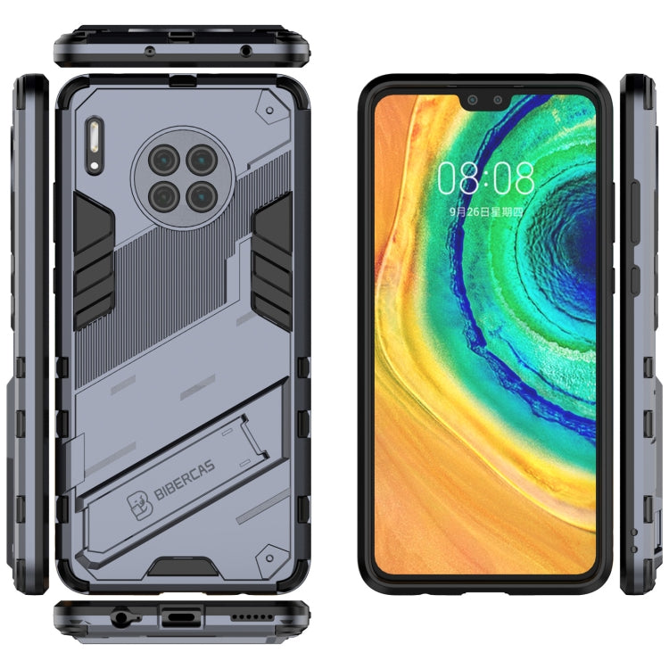 For Huawei Mate 30 Punk Armor 2 in 1 PC + TPU Shockproof Case with Invisible Holder