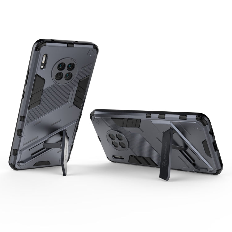 For Huawei Mate 30 Punk Armor 2 in 1 PC + TPU Shockproof Case with Invisible Holder