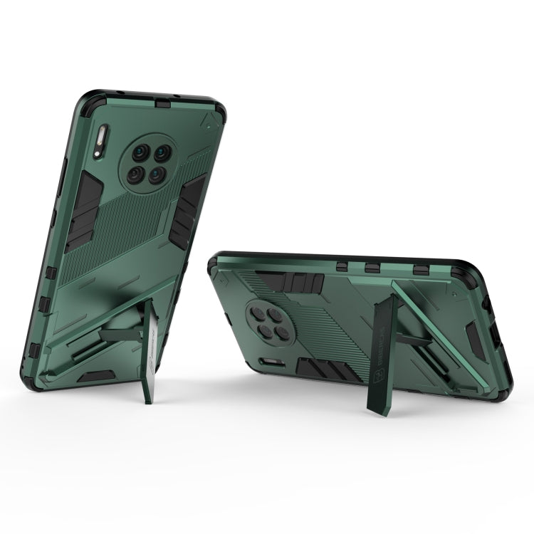For Huawei Mate 30 Punk Armor 2 in 1 PC + TPU Shockproof Case with Invisible Holder