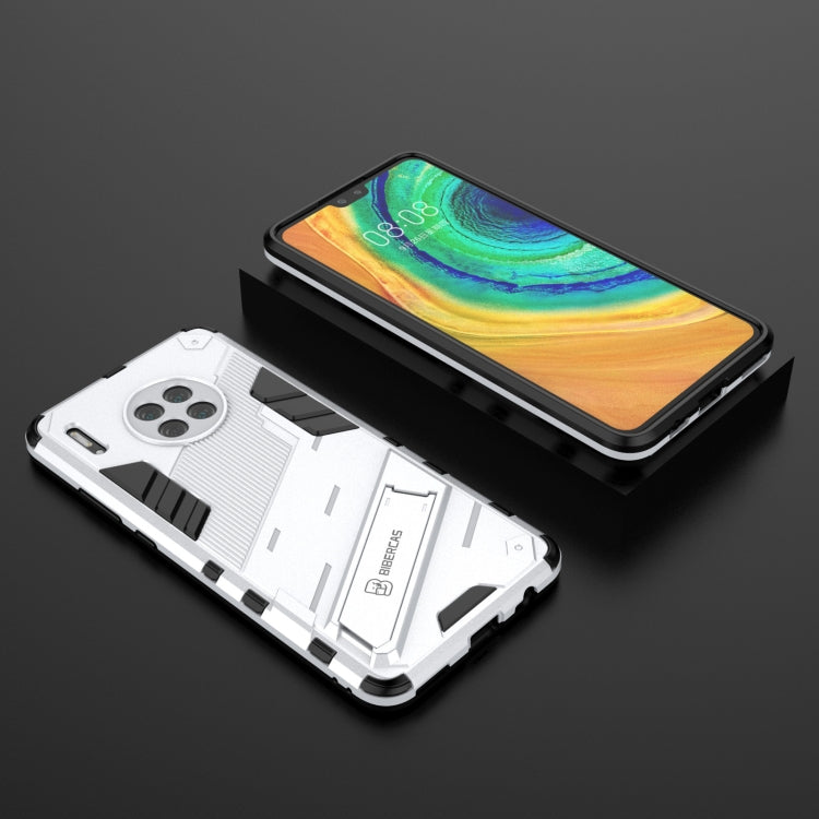 For Huawei Mate 30 Punk Armor 2 in 1 PC + TPU Shockproof Case with Invisible Holder