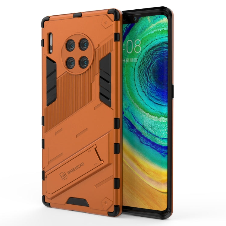 For Huawei Mate 30 Punk Armor 2 in 1 PC + TPU Shockproof Case with Invisible Holder