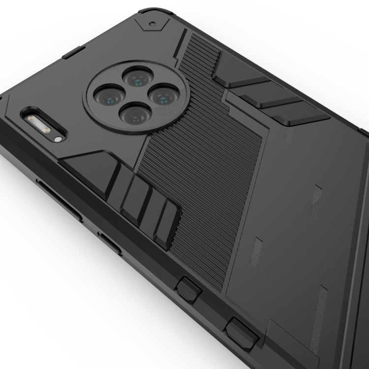 For Huawei Mate 30 Punk Armor 2 in 1 PC + TPU Shockproof Case with Invisible Holder