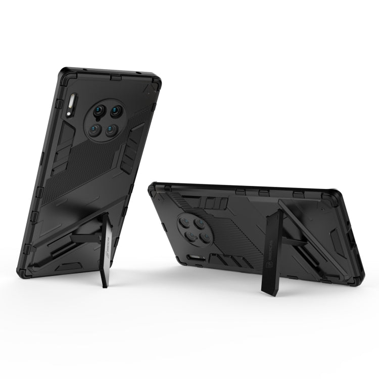 For Huawei Mate 30 Pro Punk Armor 2 in 1 PC + TPU Shockproof Case with Invisible Holder