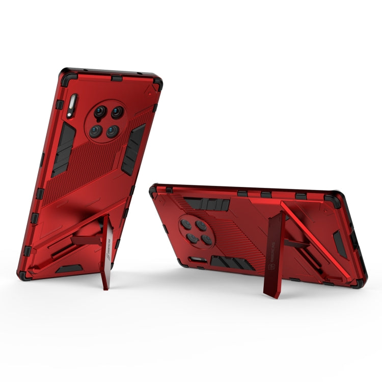 For Huawei Mate 30 Pro Punk Armor 2 in 1 PC + TPU Shockproof Case with Invisible Holder
