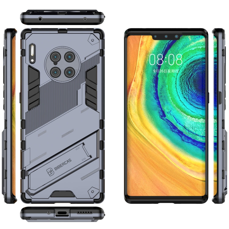For Huawei Mate 30 Pro Punk Armor 2 in 1 PC + TPU Shockproof Case with Invisible Holder
