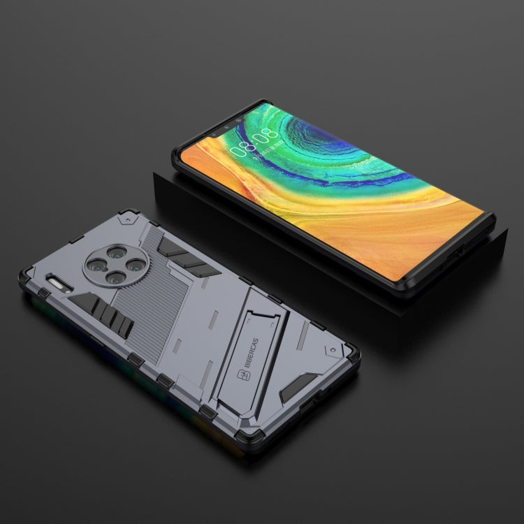 For Huawei Mate 30 Pro Punk Armor 2 in 1 PC + TPU Shockproof Case with Invisible Holder