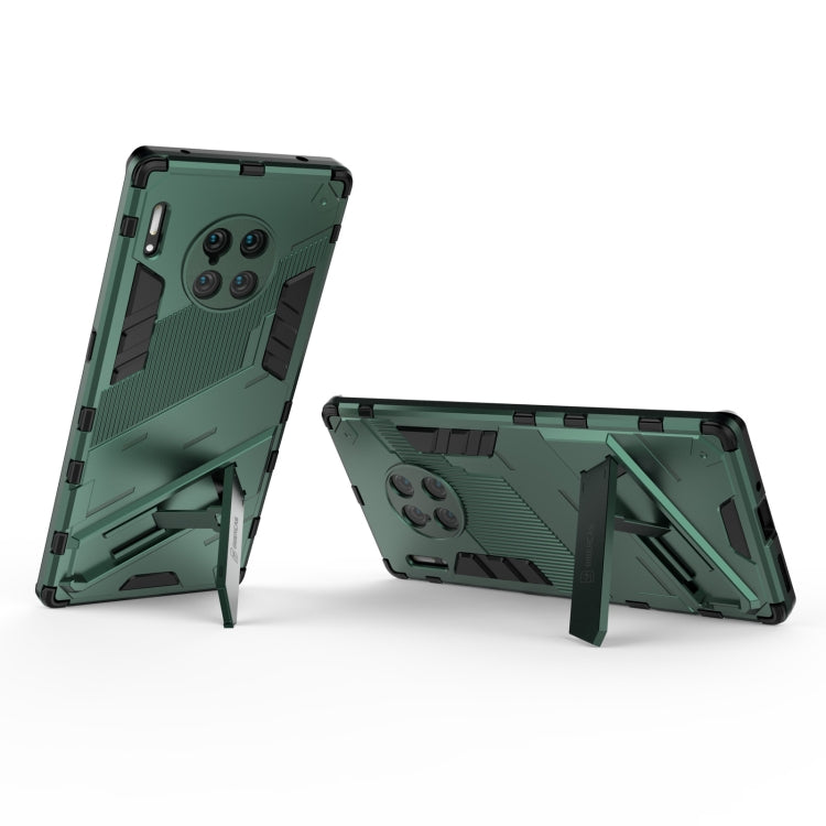 For Huawei Mate 30 Pro Punk Armor 2 in 1 PC + TPU Shockproof Case with Invisible Holder