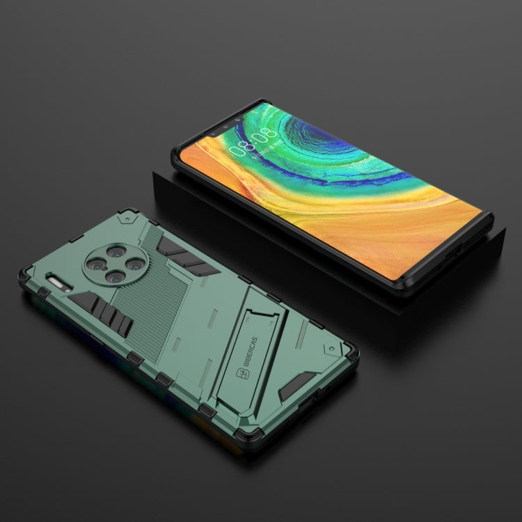 For Huawei Mate 30 Pro Punk Armor 2 in 1 PC + TPU Shockproof Case with Invisible Holder