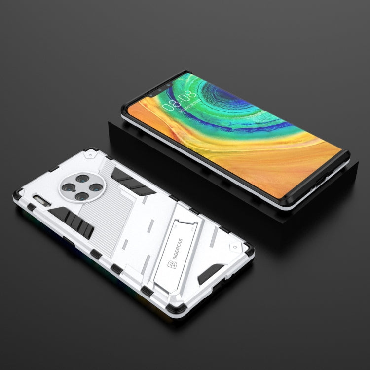 For Huawei Mate 30 Pro Punk Armor 2 in 1 PC + TPU Shockproof Case with Invisible Holder