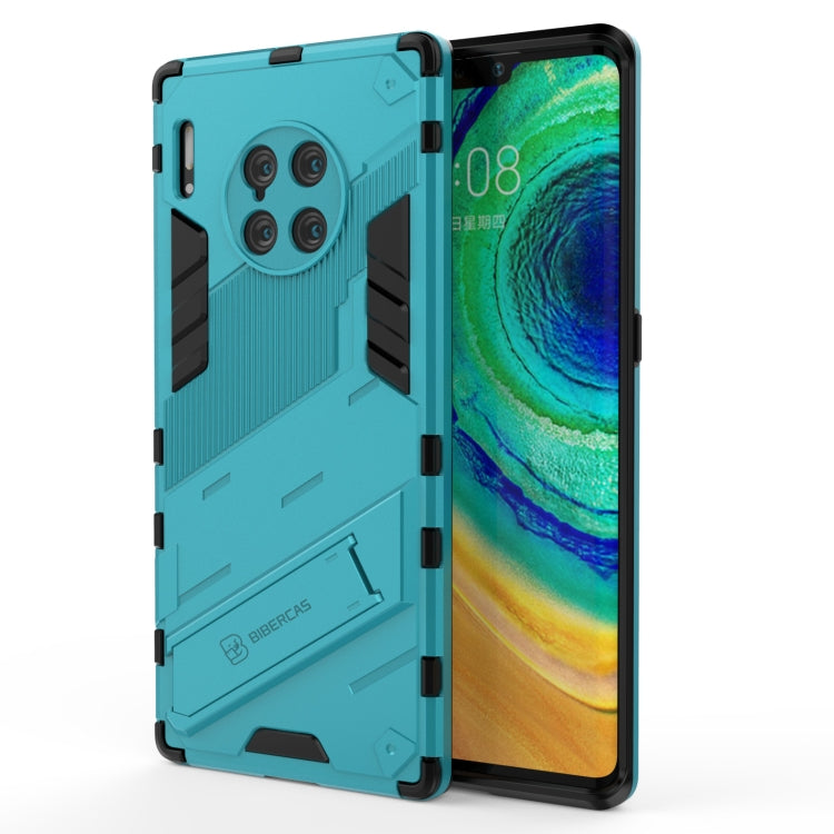For Huawei Mate 30 Pro Punk Armor 2 in 1 PC + TPU Shockproof Case with Invisible Holder