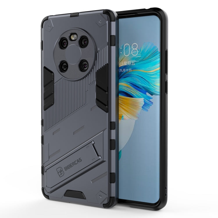 For Huawei Mate 40 Punk Armor 2 in 1 PC + TPU Shockproof Case with Invisible Holder