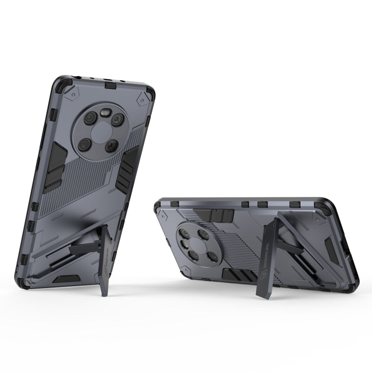 For Huawei Mate 40 Punk Armor 2 in 1 PC + TPU Shockproof Case with Invisible Holder