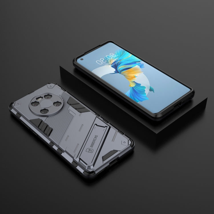 For Huawei Mate 40 Punk Armor 2 in 1 PC + TPU Shockproof Case with Invisible Holder