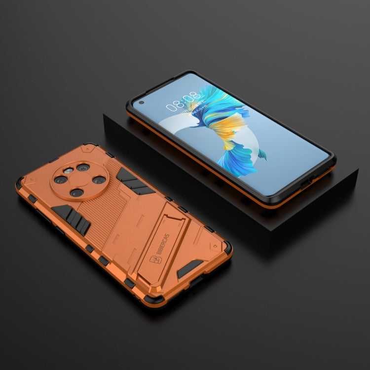For Huawei Mate 40 Punk Armor 2 in 1 PC + TPU Shockproof Case with Invisible Holder