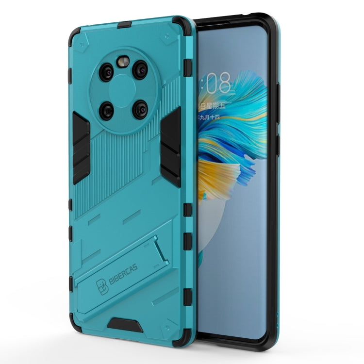 For Huawei Mate 40 Punk Armor 2 in 1 PC + TPU Shockproof Case with Invisible Holder