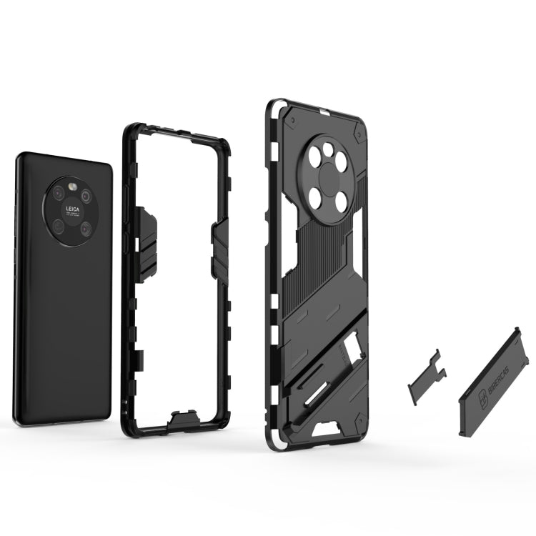 For Huawei Mate 40 Punk Armor 2 in 1 PC + TPU Shockproof Case with Invisible Holder
