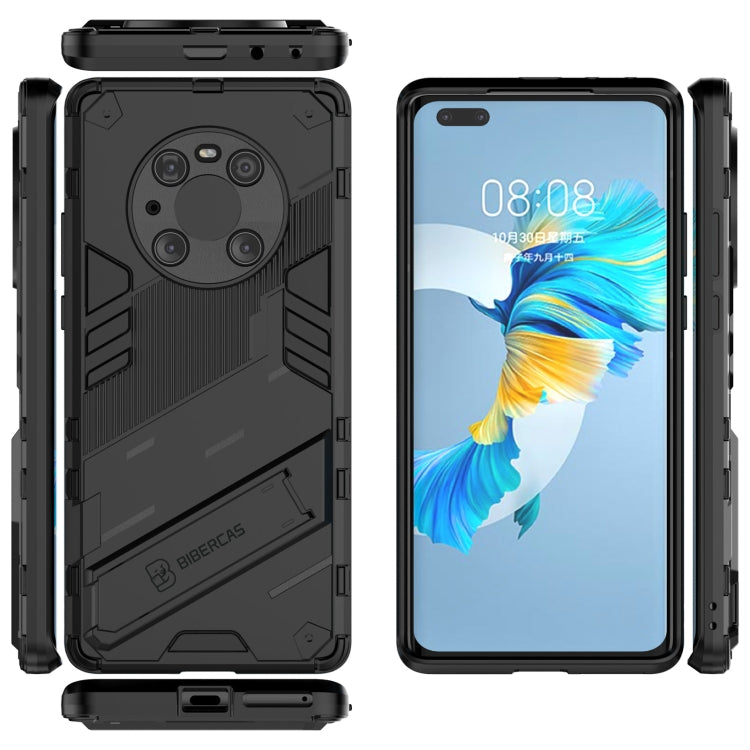 For Huawei Mate 40 Pro Punk Armor 2 in 1 PC + TPU Shockproof Case with Invisible Holder