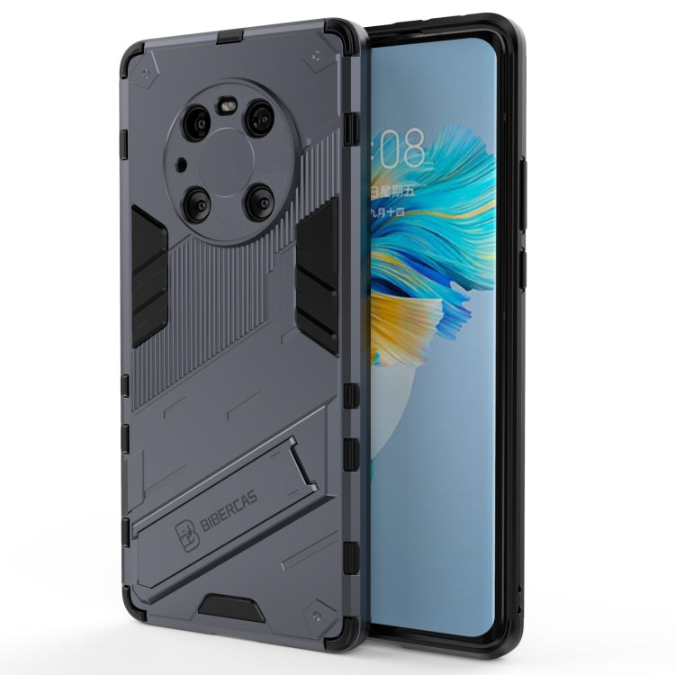 For Huawei Mate 40 Pro Punk Armor 2 in 1 PC + TPU Shockproof Case with Invisible Holder