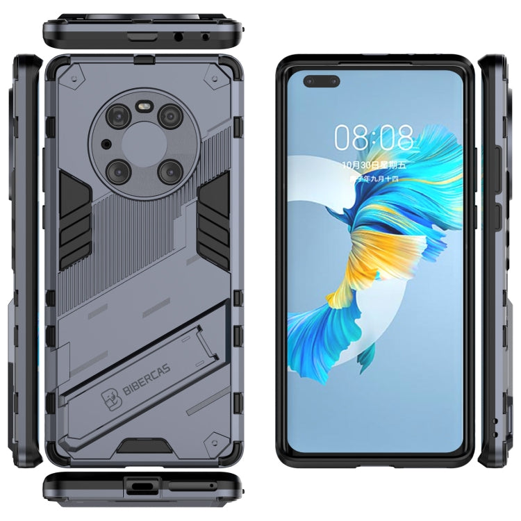For Huawei Mate 40 Pro Punk Armor 2 in 1 PC + TPU Shockproof Case with Invisible Holder