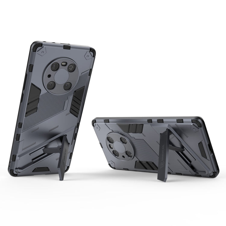 For Huawei Mate 40 Pro Punk Armor 2 in 1 PC + TPU Shockproof Case with Invisible Holder