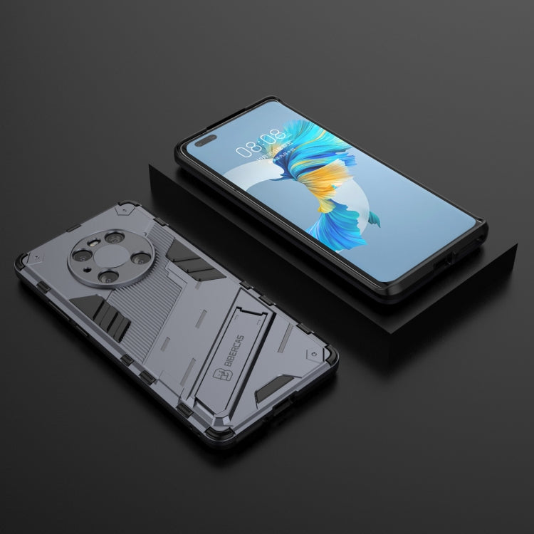 For Huawei Mate 40 Pro Punk Armor 2 in 1 PC + TPU Shockproof Case with Invisible Holder