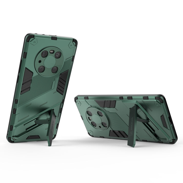 For Huawei Mate 40 Pro Punk Armor 2 in 1 PC + TPU Shockproof Case with Invisible Holder