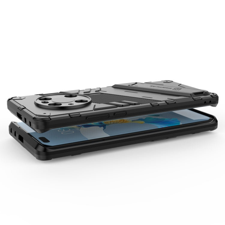 For Huawei Mate 40 Pro Punk Armor 2 in 1 PC + TPU Shockproof Case with Invisible Holder