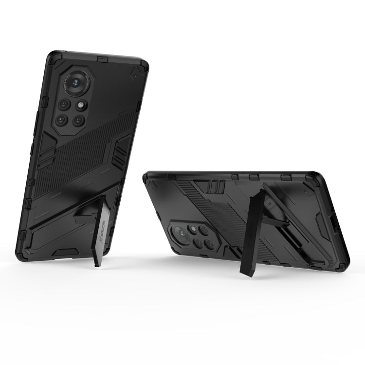 For Huawei Nova 8 Punk Armor 2 in 1 PC + TPU Shockproof Case with Invisible Holder
