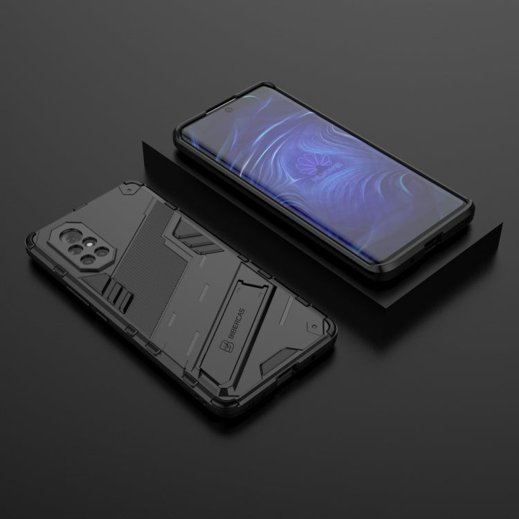 For Huawei Nova 8 Punk Armor 2 in 1 PC + TPU Shockproof Case with Invisible Holder