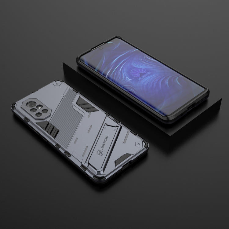 For Huawei Nova 8 Punk Armor 2 in 1 PC + TPU Shockproof Case with Invisible Holder