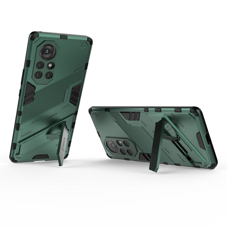 For Huawei Nova 8 Punk Armor 2 in 1 PC + TPU Shockproof Case with Invisible Holder