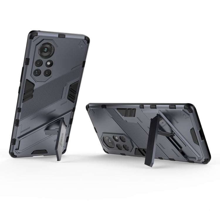 For Huawei Nova 8 Punk Armor 2 in 1 PC + TPU Shockproof Case with Invisible Holder