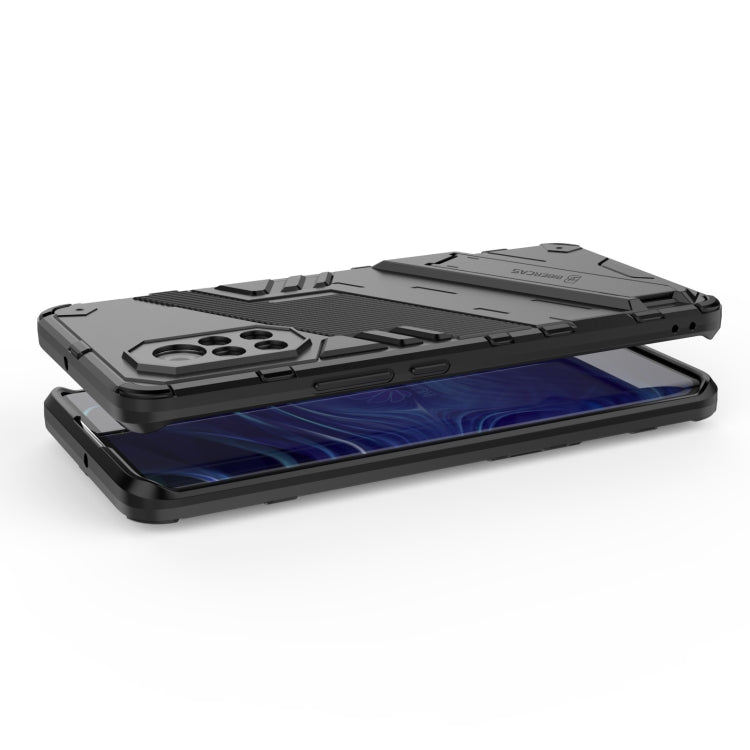For Huawei Nova 8 Punk Armor 2 in 1 PC + TPU Shockproof Case with Invisible Holder