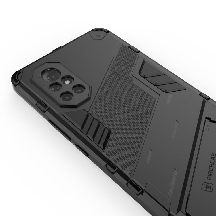 For Huawei Nova 8 Punk Armor 2 in 1 PC + TPU Shockproof Case with Invisible Holder