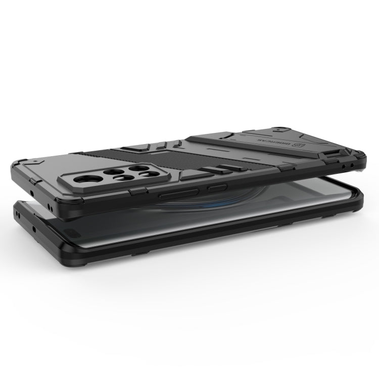 For Honor V40 Punk Armor 2 in 1 PC + TPU Shockproof Case with Invisible Holder