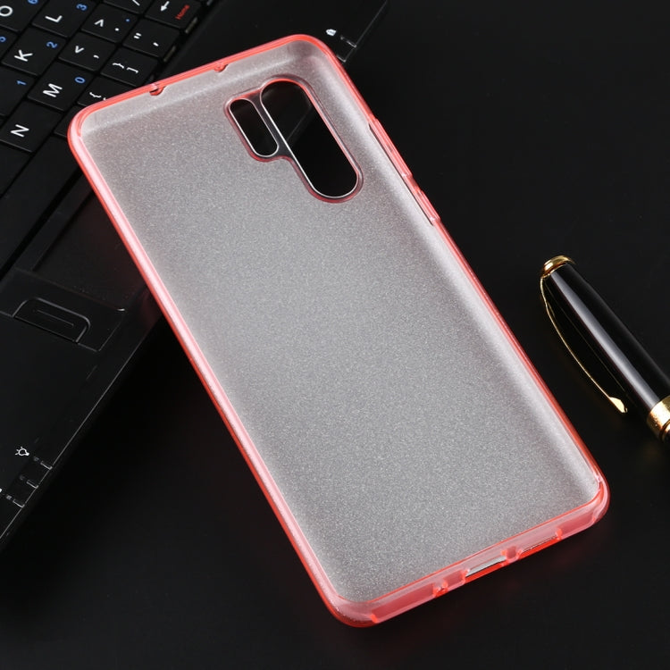 For Huawei P30 Pro Full Coverage TPU + PC Glittery Powder Protective Back Case