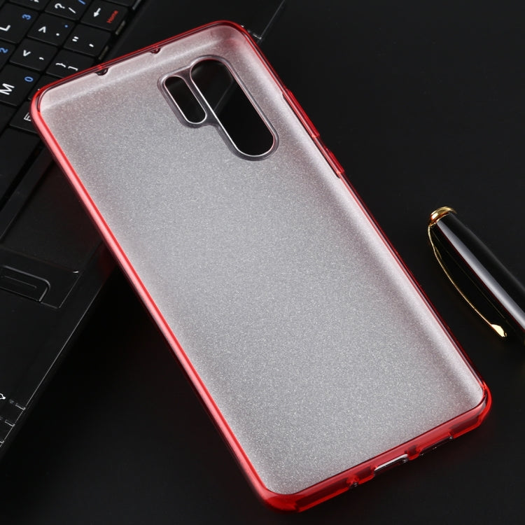 For Huawei P30 Pro Full Coverage TPU + PC Glittery Powder Protective Back Case