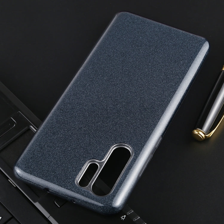 For Huawei P30 Pro Full Coverage TPU + PC Glittery Powder Protective Back Case