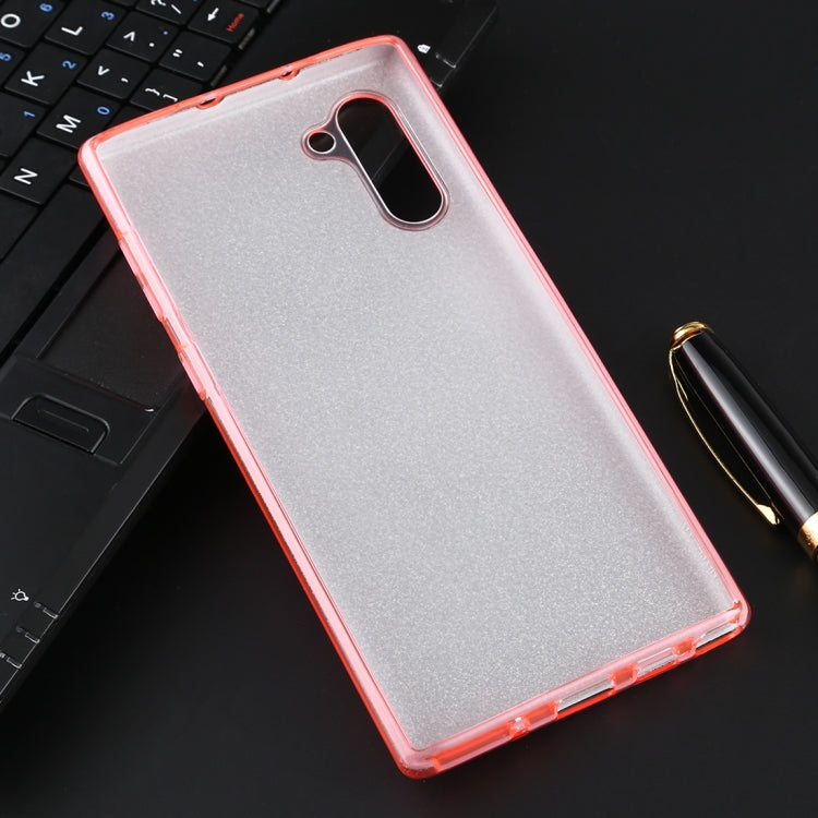 Full Coverage TPU + PC Glittery Powder Protective Back Case
