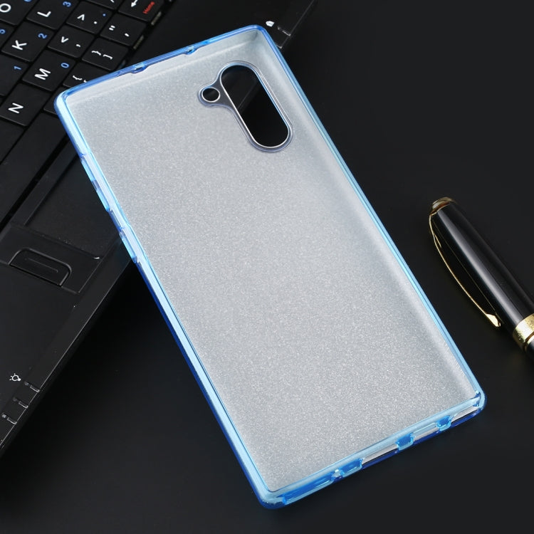 Full Coverage TPU + PC Glittery Powder Protective Back Case