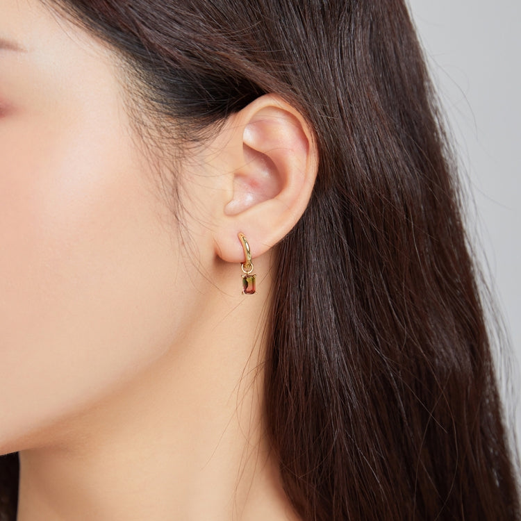 S925 Sterling Silver Ring Ear Studs Women Earrings