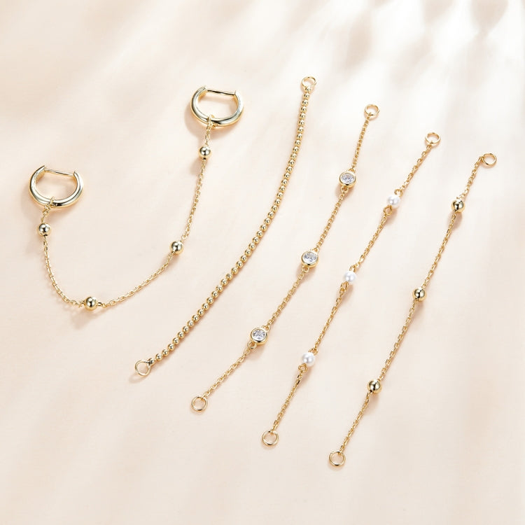 S925 Sterling Silver Tassel Ear Studs Women Earrings
