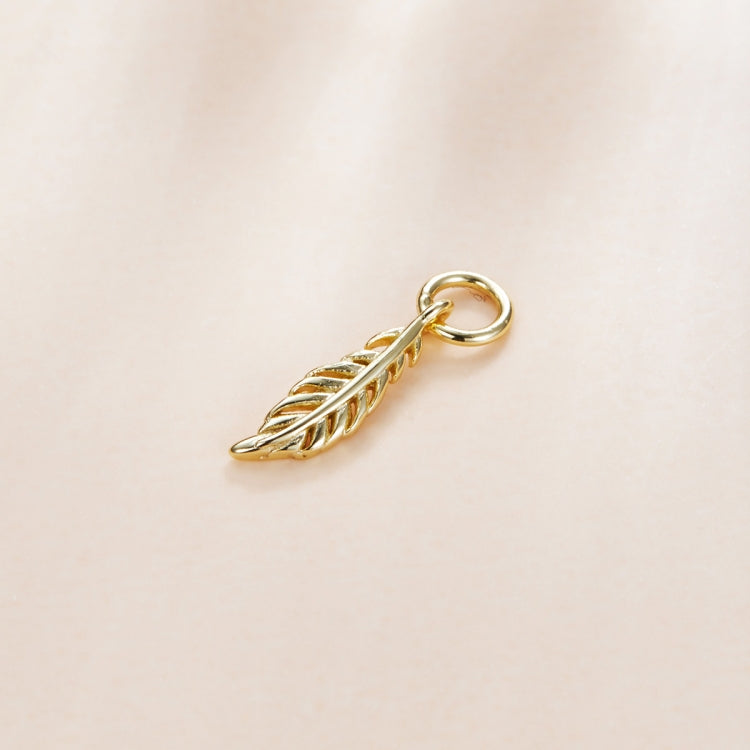 S925 Sterling Silver Silver Leaf Women Earrings