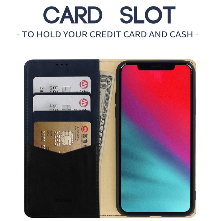 For iPhone 11 DZGOGO ZEN Series Shockproof PU+ TPU Protective Case with Holder & Card Slots & Wallet