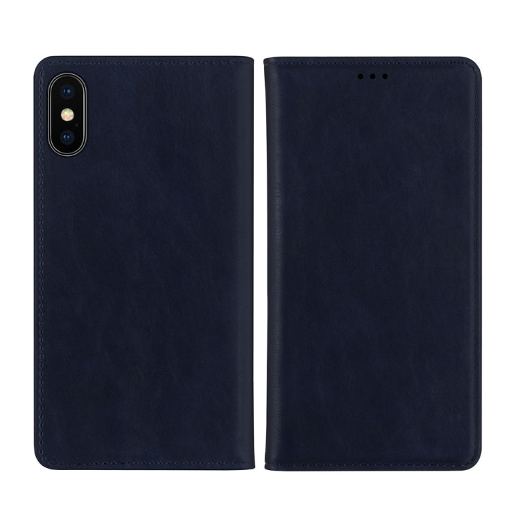 For iPhone XS / X DZGOGO ZEN Series Shockproof PU+ TPU Protective Case with Holder & Card Slots & Wallet