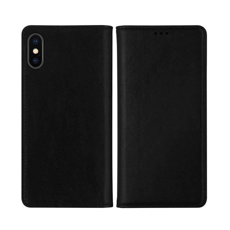 For iPhone XS Max DZGOGO ZEN Series Shockproof PU+ TPU Protective Case with Holder & Card Slots & Wallet