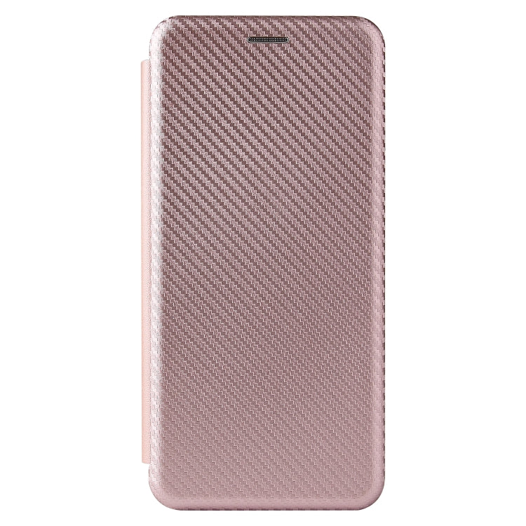 For LG K53 Carbon Fiber Texture Horizontal Flip TPU + PC + PU Leather Case with Card Slot